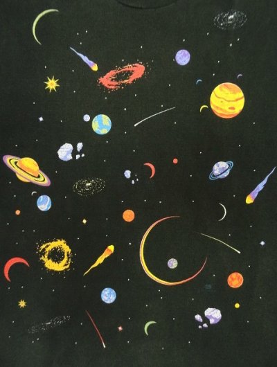 画像3: 90'S DAN GILBERT シングルステッチ 全面プリント 半袖 Tシャツ ブラック USA製 (VINTAGE)