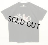 80'S SILVER DOLLAR BAR "SOUTH DAKOTA" シングルステッチ 両面プリント 半袖 Tシャツ ブラック USA製 (VINTAGE)