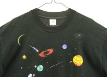 他の写真1: 90'S DAN GILBERT シングルステッチ 全面プリント 半袖 Tシャツ ブラック USA製 (VINTAGE)
