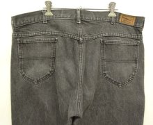 他の写真3: 90'S LL Bean "DOUBLE L JEANS" デニム 先染めブラック USA製 (VINTAGE)