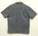 画像3: 00'S LL Bean コットン 半袖 オープンカラーシャツ 総柄 (VINTAGE) (3)
