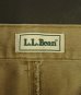 画像2: 90'S LL Bean コットン ツープリーツ チノパンツ タン (VINTAGE) (2)