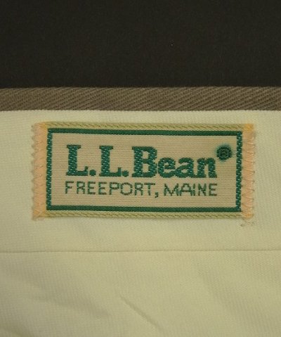 画像2: 80'S LL Bean コットン スラックス トープ (VINTAGE)
