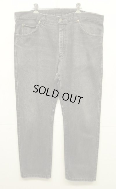 画像1: 90'S LL Bean "DOUBLE L JEANS" デニム 先染めブラック USA製 (VINTAGE)