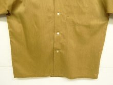 他の写真3: 60'S TOWNCRAFT "PENN-PREST" 半袖 オープンカラーシャツ カーキ (VINTAGE)