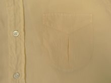他の写真2: 60'S TURNER FAGMAN 6ボタン マチ付き 長袖 ポプリンシャツ イエロー (VINTAGE)