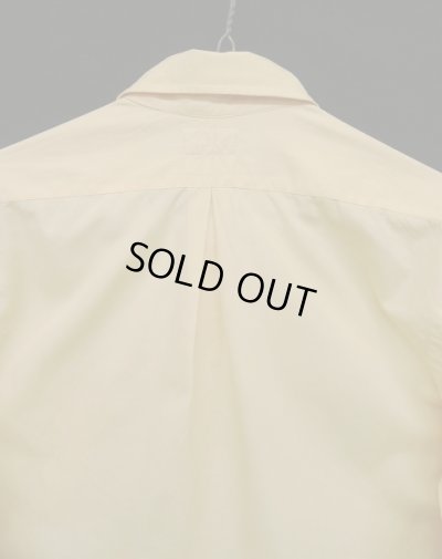 画像5: 60'S TURNER FAGMAN 6ボタン マチ付き 長袖 ポプリンシャツ イエロー (VINTAGE)