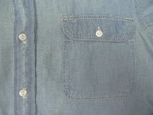 他の写真2: 70'S BIG MAC コットン100% 耳付き シャンブレーシャツ ブルー USA製 (VINTAGE)