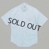 60'S TOWNCRAFT "PENN-PREST" 半袖 BDシャツ ストライプ柄 (VINTAGE)