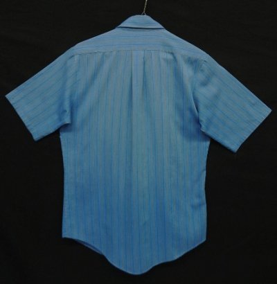画像3: 60'S TOWNCRAFT "PENN-PREST" 半袖 BDシャツ ストライプ柄 (VINTAGE)