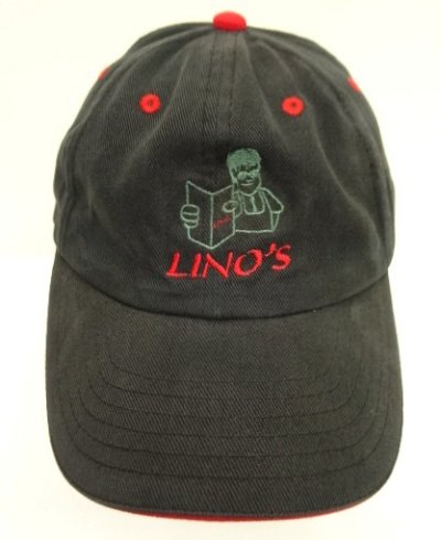 画像2: LINO'S 6パネル ベースボールキャップ ブラック (USED)