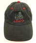 画像2: LINO'S 6パネル ベースボールキャップ ブラック (USED) (2)