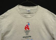 他の写真1: 90'S IBM "ATLANTA 1996" シングルステッチ 半袖 Tシャツ アッシュグレー USA製 (VINTAGE)