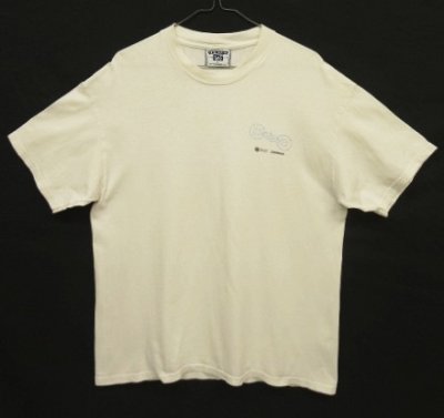 画像3: 90'S DIGEX + COMPAQ 両面プリント 半袖 Tシャツ ホワイト USA製 (VINTAGE)