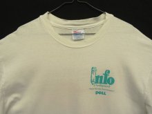 他の写真1: 90'S DELL 両面プリント シングルステッチ 半袖 Tシャツ ホワイト USA製 (VINTAGE)