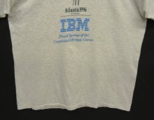 他の写真3: 90'S IBM "ATLANTA 1996" シングルステッチ 半袖 Tシャツ アッシュグレー USA製 (VINTAGE)