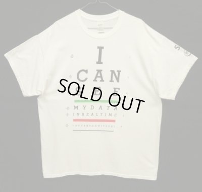 画像1: 00'S INTEL フロント＆袖プリント 半袖 Tシャツ ホワイト (VINTAGE)