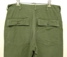 他の写真3: 60'S アメリカ軍 US ARMY "OG107" コットンサテン ベイカーパンツ W34L31 (VINTAGE)