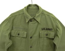 他の写真1: 50'S アメリカ軍 US ARMY "1st MODEL" OG107 コットンサテン 13スターボタン ユーティリティシャツ (VINTAGE)