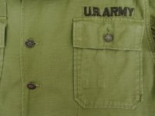 他の写真2: 50'S アメリカ軍 US ARMY "1st MODEL" OG107 コットンサテン 13スターボタン ユーティリティシャツ (VINTAGE)