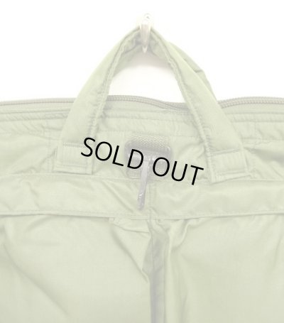 画像4: 80'S アメリカ軍 USAF フライヤーズ ヘルメットバッグ ミリタリーグリーン (VINTAGE)