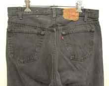 他の写真3: 80'S LEVIS 501 デニム 先染めブラック W34L30 USA製 (VINTAGE)