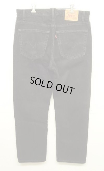 画像3: 00'S LEVIS 505 デニム ブラック W38L30 USA製 (VINTAGE)