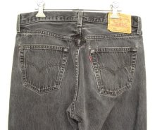 他の写真3: 90'S LEVIS 501 デニム ブラック USA製 W33L30 (VINTAGE)