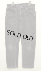 90'S LEVIS 501 デニム ブラック USA製 W33L30 (VINTAGE)