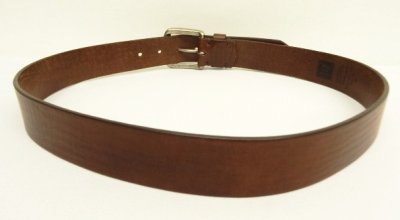 画像5: 90'S GAP "SOLID BRASSバックル" レザーベルト ブラウン (VINTAGE)