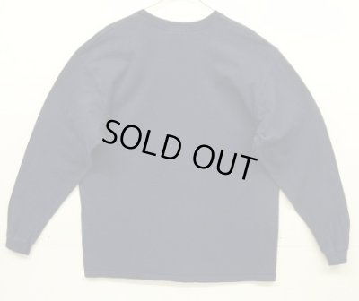 画像4: 00'S NIKE 銀タグ SWOOSHセンターロゴ刺繍 長袖 Tシャツ ネイビー (VINTAGE)