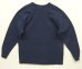 画像4: 00'S NIKE 銀タグ SWOOSHセンターロゴ刺繍 長袖 Tシャツ ネイビー (VINTAGE) (4)