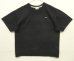 画像1: 00'S NIKE 銀タグ SWOOSHロゴ刺繍 半袖 Tシャツ ブラック (VINTAGE) (1)
