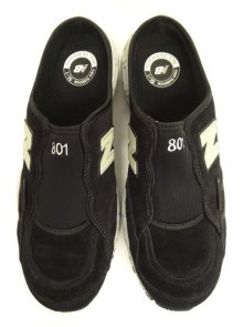 他の写真1: NEW BALANCE 801 "ALL TERRAIN" スウェード スリッポン ブラック 箱付き (DEADSTOCK)