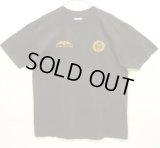 80'S SLED AVIATION シングルステッチ 両面プリント 半袖 Tシャツ ブラック USA製 (VINTAGE)