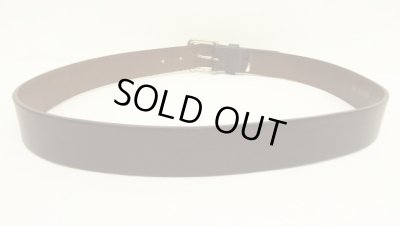 画像6: 00'S EDDIE BAUER "SOLID BRASSバックル" レザーベルト ブラウン USA製 (VINTAGE)