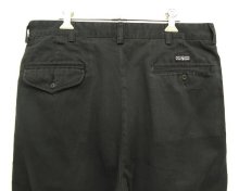 他の写真3: 90'S RALPH LAUREN "HAMMOND PANT" ツープリーツ チノパンツ ブラック (VINTAGE)
