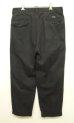 画像3: 90'S RALPH LAUREN "HAMMOND PANT" ツープリーツ チノパンツ ブラック (VINTAGE) (3)