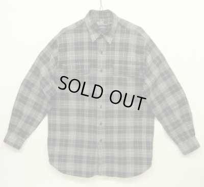 画像1: 90'S RALPH LAUREN "BENFORD" コットン 長袖 シャツ チェック柄 (VINTAGE)