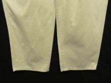 他の写真2: 90'S RALPH LAUREN "ボックスロゴ" ツープリーツ チノパンツ オフホワイト USA製 (VINTAGE)