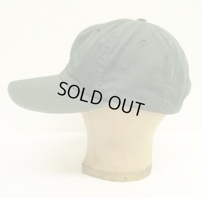 画像3: 90'S RALPH LAUREN "POLO SPORT" ロゴ刺繍 ベースボールキャップ グリーン USA製 (VINTAGE)