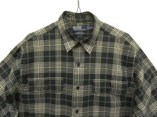 他の写真1: 90'S RALPH LAUREN "BENFORD" コットン 長袖 シャツ チェック柄 (VINTAGE)