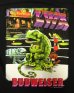 画像2: 90'S BUDWEISER 両面プリント 半袖 Tシャツ ブラック (VINTAGE) (2)