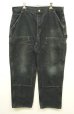 画像1: CARHARTT ダブルニー ダック ペインターパンツ ブラック W36L30 メキシコ製 (VINTAGE) (1)