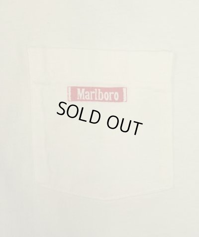 画像5: 90'S MARLBORO 両面プリント ポケット付き 半袖 Tシャツ ホワイト USA製 (VINTAGE)