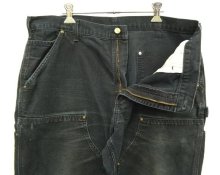 他の写真1: CARHARTT ダブルニー ダック ペインターパンツ ブラック W36L30 メキシコ製 (VINTAGE)