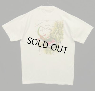 画像1: 90'S MARLBORO 両面プリント ポケット付き 半袖 Tシャツ ホワイト USA製 (VINTAGE)