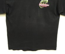 他の写真2: 90'S BUDWEISER 両面プリント 半袖 Tシャツ ブラック (VINTAGE)