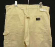 他の写真3: 80'S STANLEY USA 旧タグ ダブルニー ペインターパンツ ナチュラル W34L34 USA製 (DEADSTOCK)