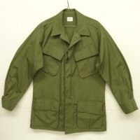 60'S アメリカ軍 US ARMY "JUNGLE FATIGUE" リップストップ ファティーグジャケット S-R (DEADSTOCK)